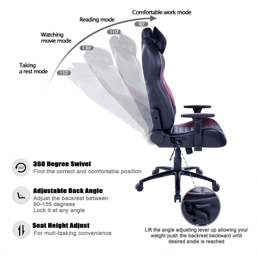 Blue Whale Massage Gaming Office Chair – CIIBOS – Centre of IT