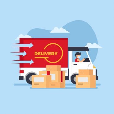 illustrated-delivery-service-with-mask-design_23-2148506826
